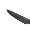 Black Knife Block with 5 Hammered Stainless Steel Knives Piko Discounts