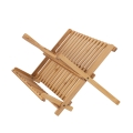 Foldable Bamboo Dish and Glass Rack 45x28x25 cm Ravi Promotion