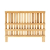 Foldable Bamboo Dish and Glass Rack 45x28x25 cm Ravi Sale