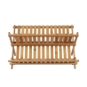 Foldable Bamboo Dish and Glass Rack 45x28x25 cm Ravi Catalog