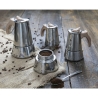 Riko Stainless Steel Moka Coffee Pot, 6-Cup, Wood-Effect Handle On Sale