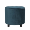 Vintage Multi-Use Round Storage Pouf Kursa Buy