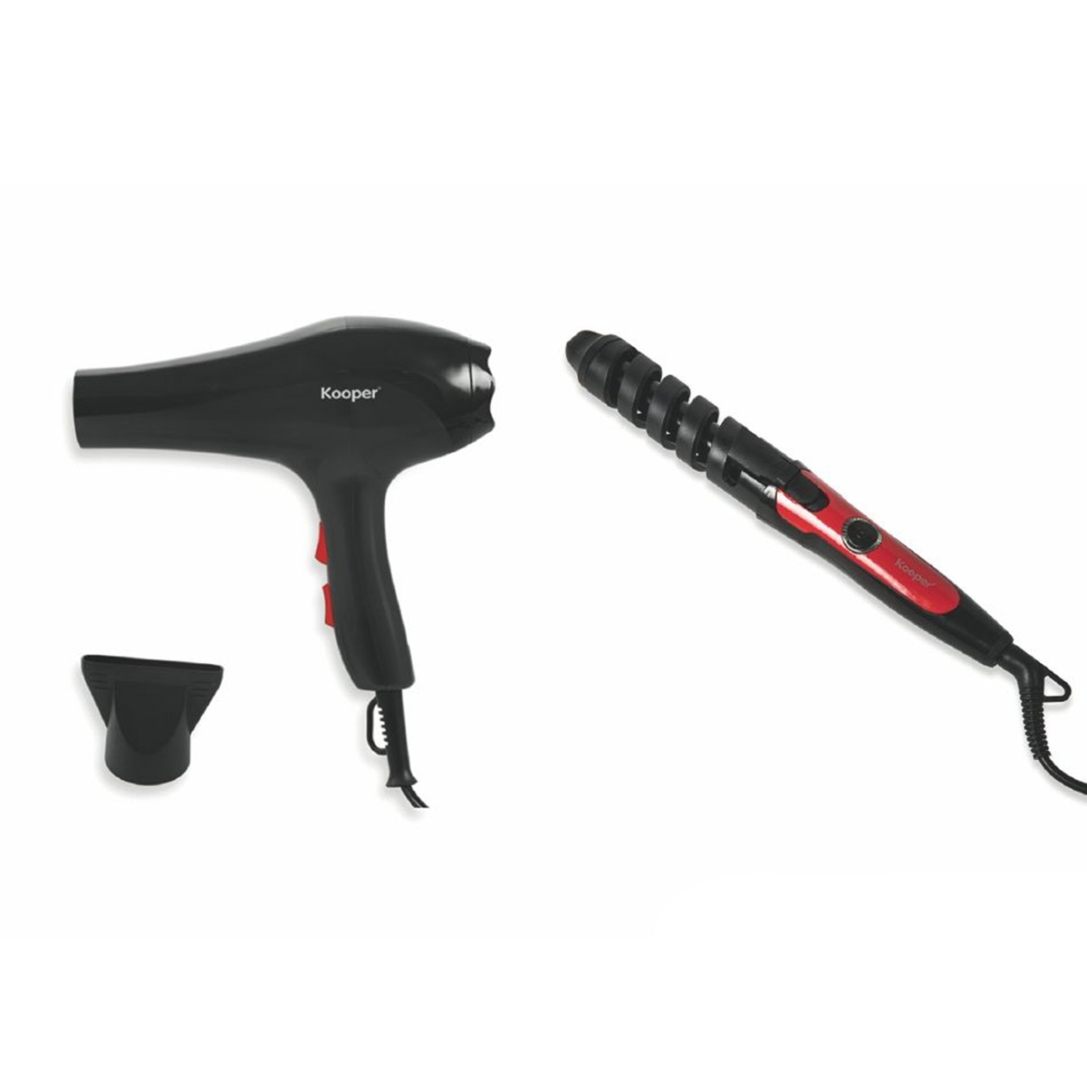 Vira 1800W Hair Dryer and Curling Iron Set Promotion