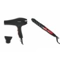 Vira 1800W Hair Dryer and Curling Iron Set Promotion