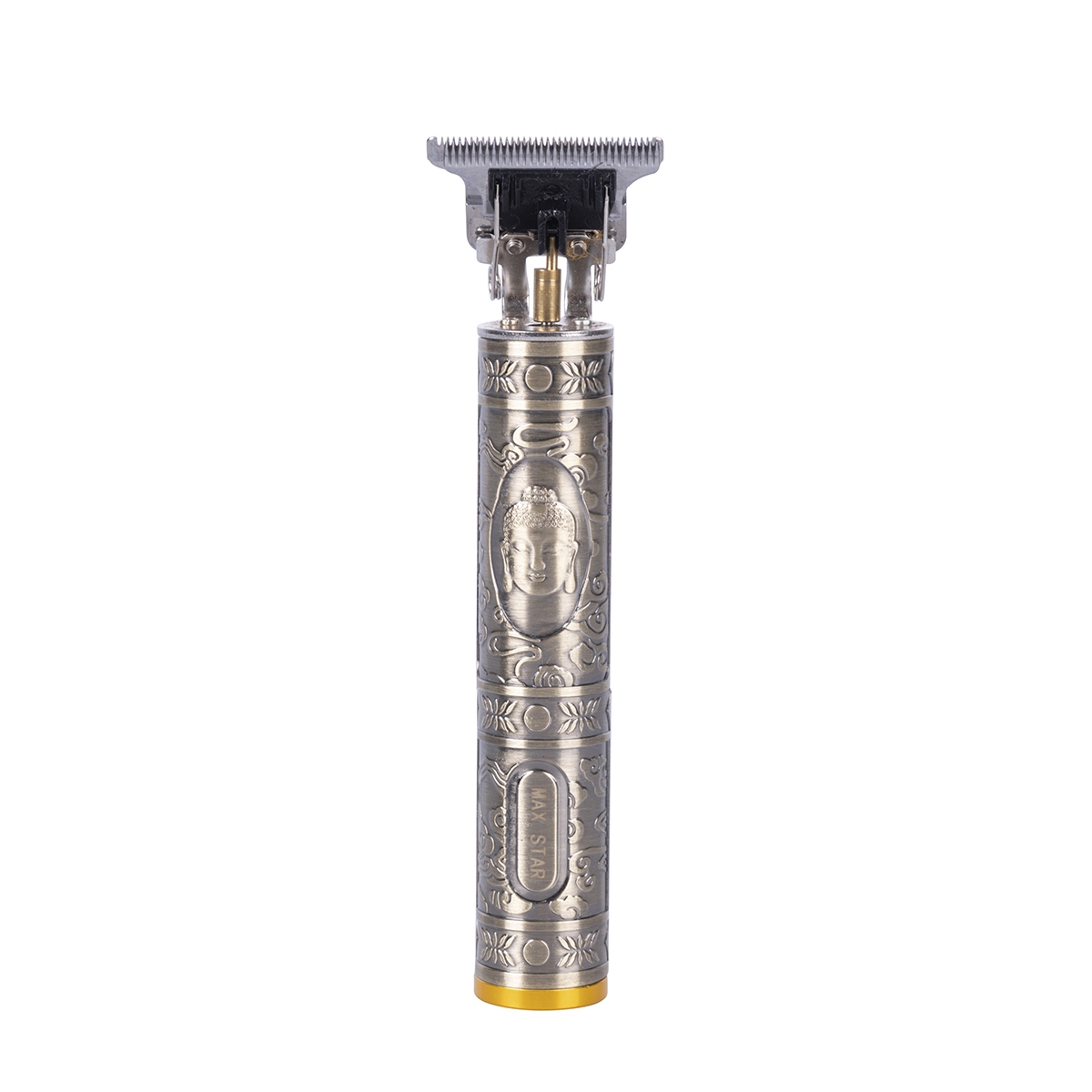 Rechargeable Electric Shaver for Beard and Hair, 4 Heads - Buddha Gold Promotion