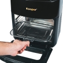 15L Air Fryer with 4 Programs, Touch Display, and Accessories Zapa Offers