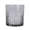 Set of 6 Glasses 340 ml with Decorative Surface Edinburgh Discounts