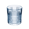 Set of 6 Decorated Glass Water Tumblers 340 ml Dublin On Sale