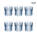 Set of 6 Decorated Glass Water Tumblers 340 ml Dublin Promotion