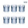 Set of 6 Decorated Glass Water Tumblers 340 ml Dublin Promotion