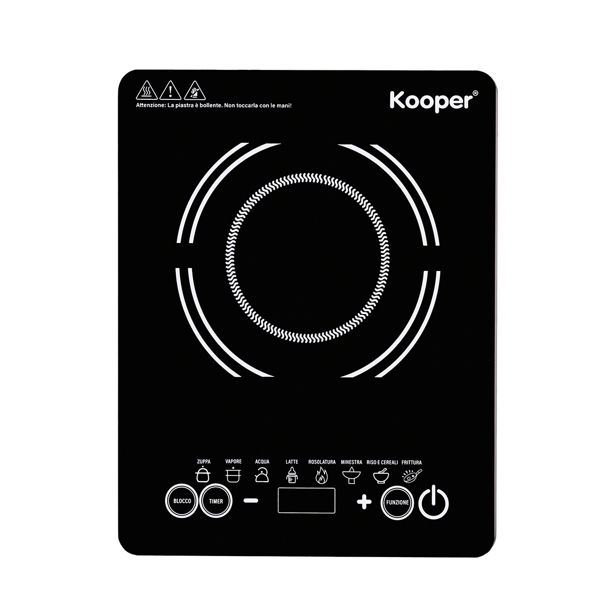 Portable Induction Cooktop 8 Programs Touch Display 1500W Tandu Promotion