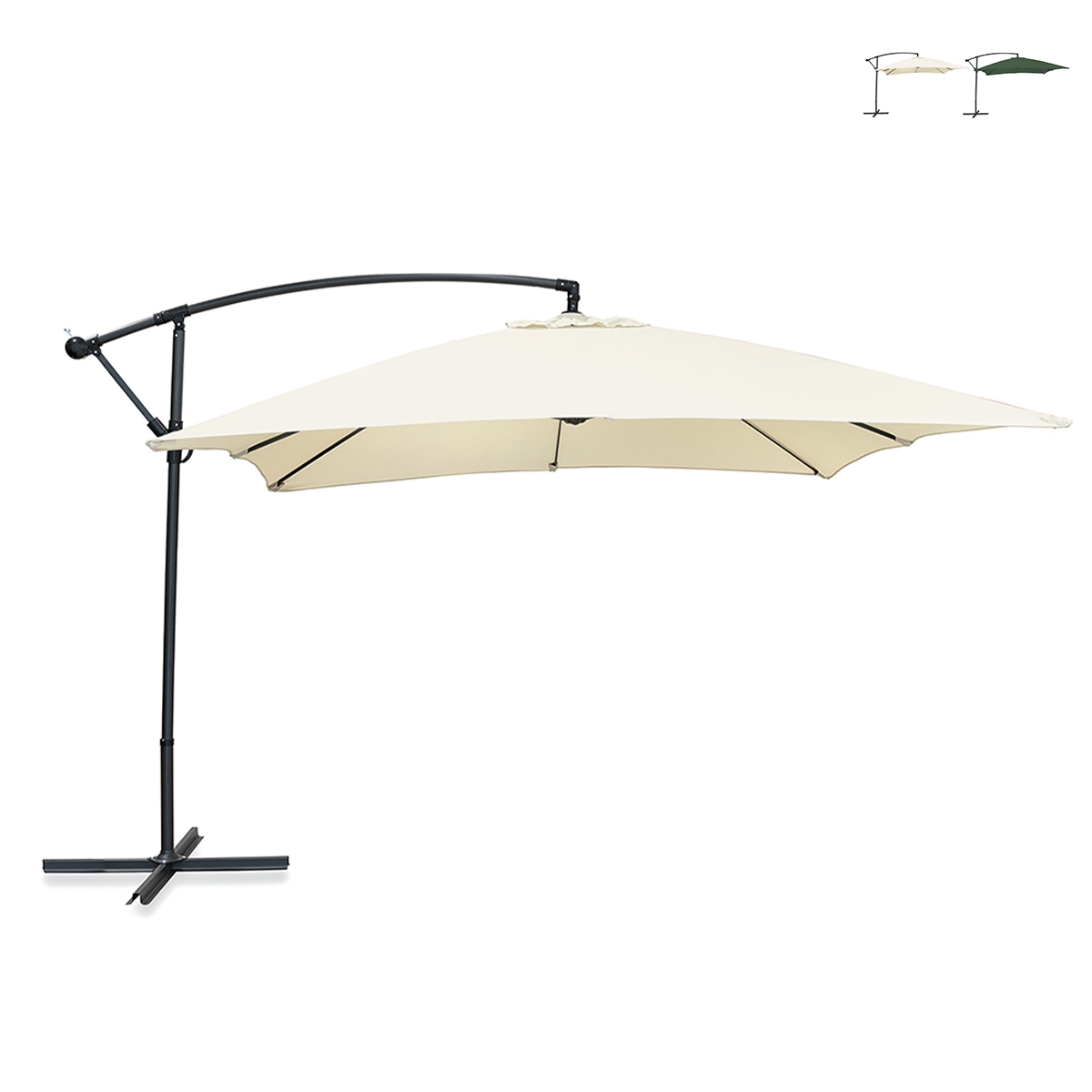 3x3m Garden Cantilever Umbrella Kios