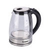 Electric Kettle with Glass Carafe, LED Base, 1800W - Nashi Discounts
