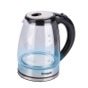 Electric Kettle with Glass Carafe, LED Base, 1800W - Nashi Sale