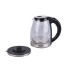 Electric Kettle with Glass Carafe, LED Base, 1800W - Nashi On Sale