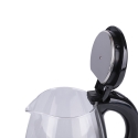Electric Kettle with Glass Carafe, LED Base, 1800W - Nashi Catalog
