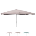 Garden Umbrella 3x4 Central Pole Crank Opening Cuba Promotion