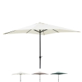 Cuba Central Pole Garden Umbrella 3x3 Steel Promotion
