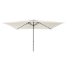 Cuba Central Pole Garden Parasol 3x2 with Crank Characteristics