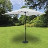 Cuba Central Pole Garden Parasol 3x2 with Crank On Sale