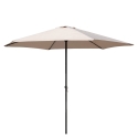 Cuba 3m Round Garden Umbrella with Central Pole for Outdoor Use Sale
