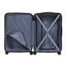 Small 4-Wheel 360° Spinner Suitcase with Double-Zip Lock, Diamond 