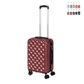 Small 4-Wheel 360° Spinner Suitcase with Double-Zip Lock, Diamond Promotion