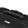 Set of 2 Diamond Suitcases with 4 Wheels and Double-Zip Combination Lock Sale