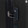 Set of 2 Diamond Suitcases with 4 Wheels and Double-Zip Combination Lock Discounts