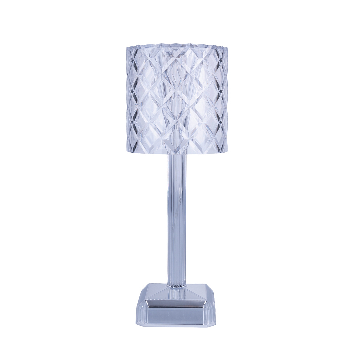Diamond Palace Rechargeable Touch Table Lamp with 3 Adjustable Light Settings