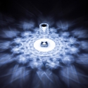 Diamond Palace Rechargeable Touch Table Lamp with 3 Adjustable Light Settings On Sale