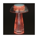 Rechargeable Touch RGB Lamp with Remote Control, 4 Modes Jellyfish Choice Of