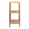 Mivo Bamboo Bathroom Storage Cabinet with 3 Shelves, MDF Bulk Discounts