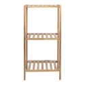 Mivo Bamboo Bathroom Storage Cabinet with 3 Shelves, MDF Discounts