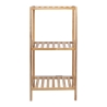 Mivo Bamboo Bathroom Storage Cabinet with 3 Shelves, MDF Discounts