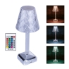 Rechargeable Diamond Crystal Touch Lamp with 4 Adjustable RGB Lights Offers