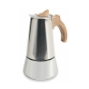 Riko Stainless Steel Moka Pot for 2 Cups with Wood-Effect Handle Offers