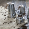 Riko Stainless Steel Moka Pot for 2 Cups with Wood-Effect Handle On Sale