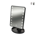 Hollywood LED Lighted Tabletop Makeup Mirror, Dimmable Promotion