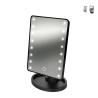 Hollywood LED Lighted Tabletop Makeup Mirror, Dimmable Promotion