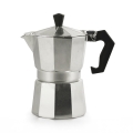Classic Aluminum Moka Coffee Maker, 3-Cup, Morning Promotion