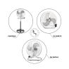 Planetarium Adjustable 3-in-1 Pedestal Table Wall Fan Bulk Discounts