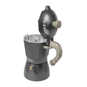 6-Cup Moka Coffee Maker with Wood-Effect Handle Buon Caffè Offers