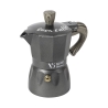 3-Cup Aluminum Moka Pot with Wood-Effect Handle Buon Caffè Promotion