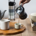3-Cup Aluminum Moka Pot with Wood-Effect Handle Buon Caffè On Sale