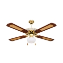 Windy 4-Blade Ceiling Fan with Light and Reverse Function, 70W Promotion