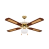 Windy 4-Blade Ceiling Fan with Light and Reverse Function, 70W Promotion