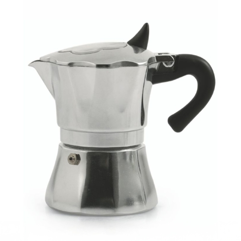 Gaia Aluminum Coffee Maker Moka Pot for 2 Cups Promotion