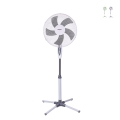 ArticFresh Adjustable Height Pedestal Fan with 3 Speeds and 5 Blades Promotion