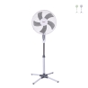 ArticFresh Adjustable Height Pedestal Fan with 3 Speeds and 5 Blades Promotion